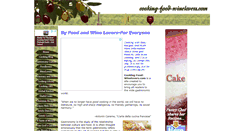 Desktop Screenshot of cooking-food-winelovers.com